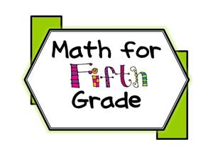 Math for 5th Grade